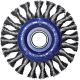 Rundbürste gezopft 125 mm für Winkelschleifer