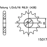 ESJOT Chain pinion, 16 teeth 92-15017-16
