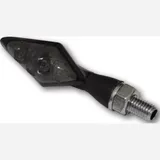 HIGHSIDER LED turn signal/position light PEN HEAD DOUBLE, b/w, tinted