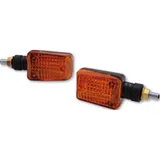 SHIN YO Mini indicators, black, glass yellow, M8