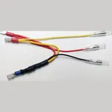 Lampe SHIN YO Widerstand mit Adapterkabel für LED-Rücklichter, 4,7 mm Flachstecker