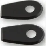 HIGHSIDER Alu turn signal mounting plates front, for BMW RnineT