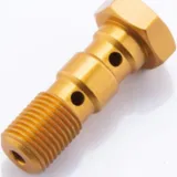 LSL Alu-Doppelhohlschraube M10x1.00, gold