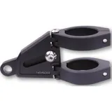 HIGHSIDER CNC aluminium lamp holder set EXTEND for í˜ 42-43 mm, length adjustable, black