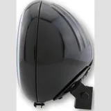 SHIN YO 7-inch YUMA 1 headlight, black glossy