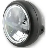 HIGHSIDER 5 3/4 Zoll LED-Scheinwerfer PECOS TYP 5, schwarz matt