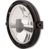 HIGHSIDER 7 inch LED main headlight FRAME-R1 type 3, black, lateral mounting