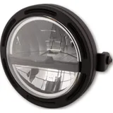 Lampe Licht HIGHSIDER 5 3/4 Zoll LED-Scheinwerfer FRAME-R2 Typ 5, schwarz, seitliche Befestigung