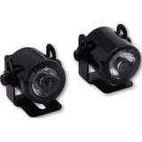 SHIN YO LED parking light, round, diameter 24.7 mm, with universal holder