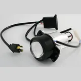 SHIN YO Ellipsoid headlamp 50 mm with cover for high beam and low beam, H1