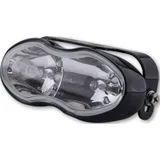 SHIN YO High beam and front fog lamp, black, clear glass, 2x H3 55W