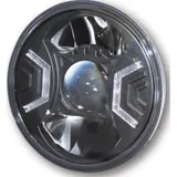 Lampe Licht HIGHSIDER LED-Hauptscheinwerfereinsatz Typ 2, 7 Zoll, schwarz