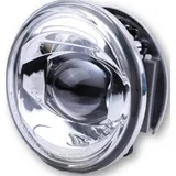 SHIN YO 4-inch LED dipped beam headlight insert, chrome