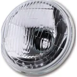 SHIN YO H4 Insert 5 3/4 inch with parking light, embossed glass, E-marked