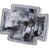 Lampe HIGHSIDER H4 Einsatz GOTHIC, Klarglas, 12V 60/55W, mit Standlicht, E geprüft.