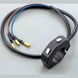 DAYTONA Externe CNC Tasterarmatur mit 2 Taster, schwarz, für 7/8 & 1 Zoll Lenker