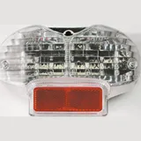 Rückleuchte Heckleuchte SHIN YO LED-Rücklicht mit transparentem Glas, für: SUZUKI Bandit 600 00-, 1200 01