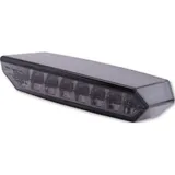 Rückleuchte Heckleuchte SHIN YO BOSTON LED Rücklicht, schwarze Basisplatte, getöntes Glas