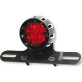 Rückleuchte Heckleuchte SHIN YO MILES LED Rücklicht, schwarzes Gehäuse, rotes Glas