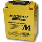 Akku MOTOBATT Batterie MB12U, 4-polig