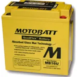Akku MOTOBATT Batterie MB16U, 4-polig
