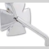 Lenkerspiegel Rückspiegel HIGHSIDER Spiegel IRON CROSS 301-111