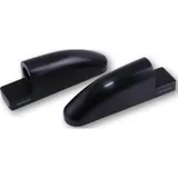 HIGHSIDER CNC fairing mirror adapter FB-1 long, black, set