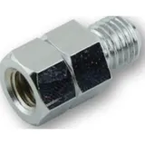 Mirror adapter hole M8 right on bolt M10 left chrome plated Mirror adapter hole M8 right on bolt M10 left chrome plated