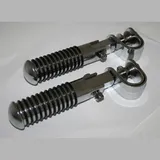 Chrome footrests