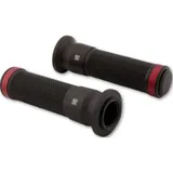 SHIN YO MARANO handlebar grip rubber, 7/8 inch (22,2 mm), 132 mm, black/red SHIN YO MARANO handlebar grip rubber, 7/8 inch (22,2 mm), 132 mm, black/red