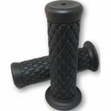 Custom Diamond Style Lenkergriffe 1 Zoll schwarz Paar