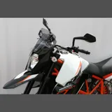 Windschild MRA Vario Touringscheibe für: KTM 990 Supermoto SM/SMR, 08-, rauchgrau