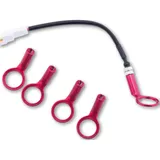 KOSO Temperaturfühler für 14mm Zündkerze, 250 Grad, weisser Stecker