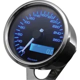 DAYTONA Digitaler Tacho, VELONA, chrom