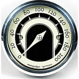 motogadget Analog Tacho motoscope tiny speedster, polierter Ring
