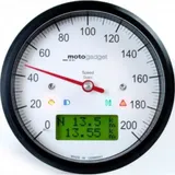 motogadget Motoscope classic speedo, schwarz