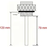 Öltemperaturanzeige JMT Öltemperaturmesser 362-1036 Öltemperaturanzeige JMT Öltemperaturmesser 362-1036