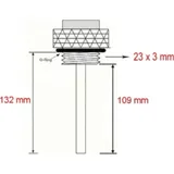 Öltemperaturanzeige JMT Öltemperaturmesser 362-1390