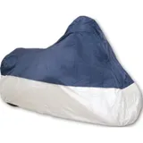 SHIN YO Abdeckplane, Größe L, Polyester, blau/silber
