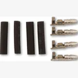 3.5 mm round plug (male) + heat shrinkable tubing 3.5 mm round plug (male) + heat shrinkable tubing