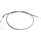 Steel flex gas pass closing, for: HONDA VT 750 C, 08-09, 150mm extended