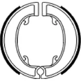 FERODO Brake shoes FSB 918