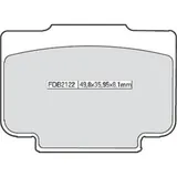 Bremsklötze FERODO Bremsbelag FDB 2122 Platinum