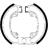 FERODO Brake shoe FSB 715