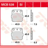 Bremsklötze TRW Lucas Bremsbelag MCB538