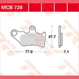 TRW Lucas Brake pad MCB728