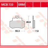 Bremsklötze TRW Lucas Bremsbelag MCB733