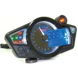 Cockpit Multifunktions-Tachometer Koso RX1N GP Style schwarz-blau 11042