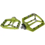 n8tive flat pedal NOAX V.1 cold forged - green 150033GN