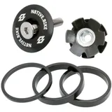 n8tive spacer kit with headset cap - black 150069BK